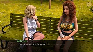 nursing back to pleasure, walking with two hot teens