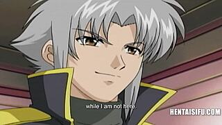 Virgin princess gets double penetrated by futa elf and perv prince in hentai