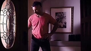 Bigamist spanks two cheating wives with rough sex