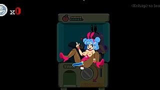 Flip witch pixel hentai game episode 6 femdom scene in forest