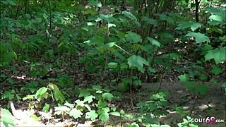 Teen Jenny Does Mmf In Berliner Tiergarten!