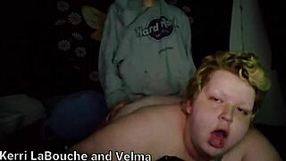 trans girl kerri teams up with velma voodoo for fun