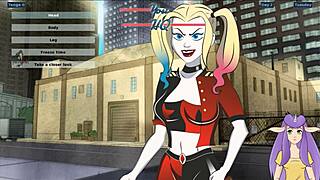 harley quinn gets facial in trainer