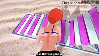 3D Porn in Paradise: Gwen's Beachside Bikini Adventure