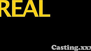 Fashion Model's Casting Turns Into Creampie Surprise