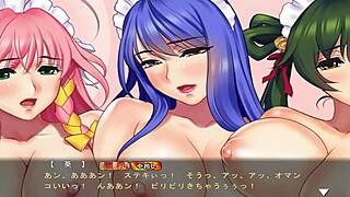 Maid-san To Boin Game Final Scene Orgy English