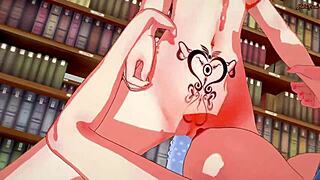 Miho Nishizumi dominates Itsumi Erika with strapon action