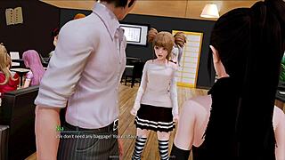 exploring the harem hotel in this fun game adventure with friends.