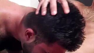 getting oral from furry character