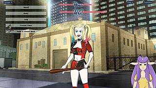 harley quinn gets facial in trainer