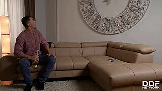 sexy bombshell christen courtney gets hardcore double penetrated balls deep