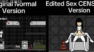 i compare rhythm heaven fever original vs sex censored version differences