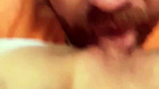 horny amateurs engage in licking and cum on pussy.