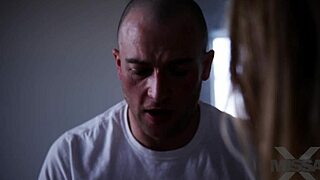 Petite brunette deepthroats hairy cock in teaser