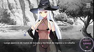 The witch endures sexual prison in anime hentai game part ten