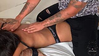Erotic Latina Ebony Teen Massage Intense