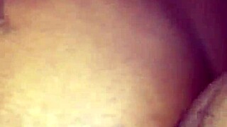 Wife’s wet pussy grinding scene in a porn video