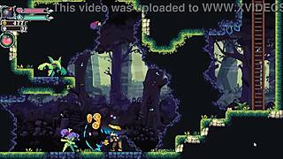 Flip witch pixel hentai game episode 6 femdom scene in forest