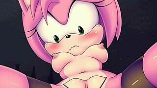Sonic and Amy explore hentai adventures
