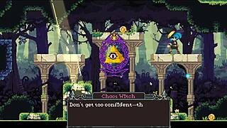 Flip witch pixel hentai game episode 6 femdom scene in forest