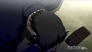 I'm in this school anime, big tits asian girl, hentai, you're such a jerk!