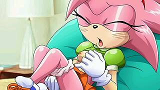 Sonic and Amy explore hentai adventures