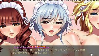 Maid-san To Boin Game Final Scene Orgy English