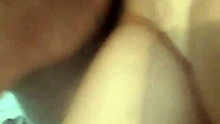 horny amateurs engage in licking and cum on pussy.