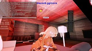 Roblox Porn Game Features Blonde in Bent Over Positions