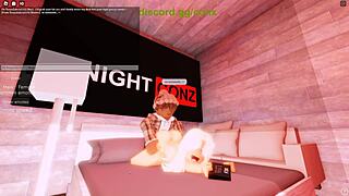 Roblox Porn Game Features Blonde in Bent Over Positions