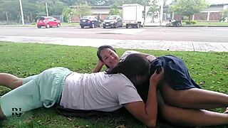 Hot Michelle and Paula’s outdoor anal scenes