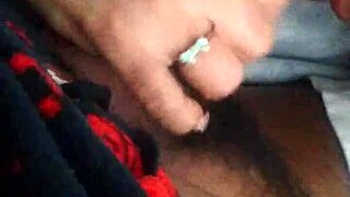 Madura sexy latina gives oral to husband's friend