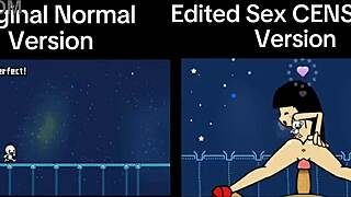 i compare rhythm heaven fever original vs sex censored version differences