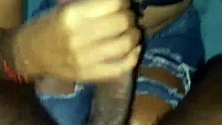 Wet oral sex by careless neighbor