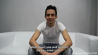 Chatting about the Czech gay casting with Lukas 7714