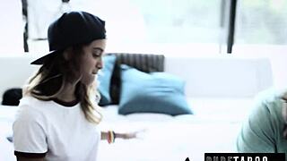 step sister making a bold point in teen roleplay tonight