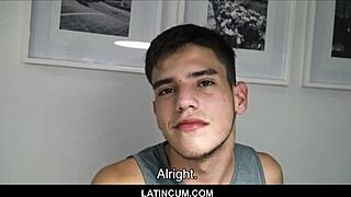 Straight Latino Boy Paid For Gay Orgy