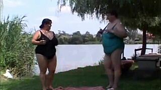 Fat BBW's Wet Vagina Exposed