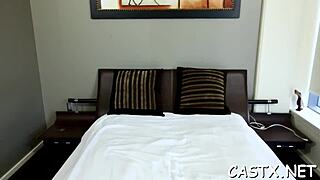Amateur casting with a hot blowjob scene for a reality movie