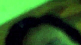 Ebony teases with big black cock sucking