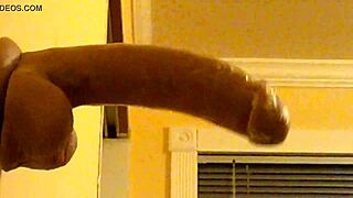 Gay Guy In Hood Deepthroats Dildo Intensely