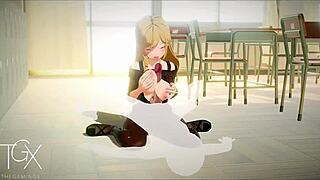 anime marin fucks in various positions