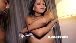 Petite newbie Just Nikki loves giving blowjobs to big black cocks!