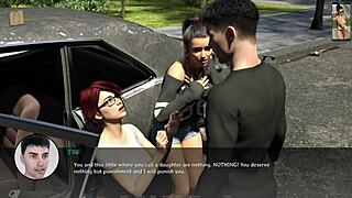 reunion 83 in anime hentai game style