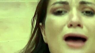 anal sex and deep throat in pov italian covered in oil and very horny loves sex