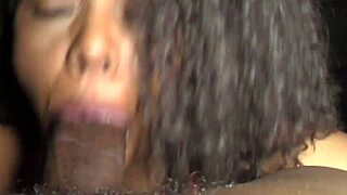 Ebony Teen 18+ Layla Finesses Big Black Cock In Homemade Sextape