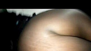 Hubby caught busting on face while getting ass licked