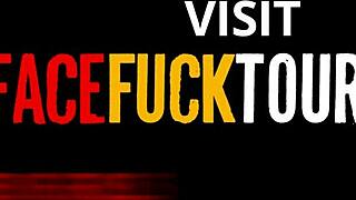 Chubby Office Manager Gets Sloppy Face Fuck Domination This Friday