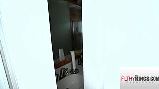 Weird Busty Stepmom Watches Pee, Sucks Dick
