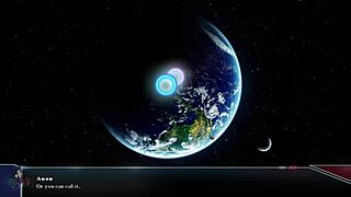 In Dragon Ball Divine Adventure, the milf with big tits faces a monster cock